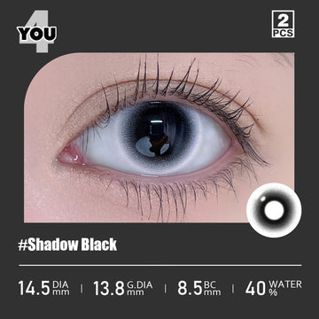 4YOU Contact Lens | Shadow Black 14.5mm