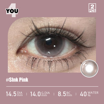 4YOU Contact Lens | Sink Pink 14.5mm