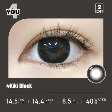 4YOU Contact Lens | KiKi Black 14.5mm