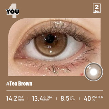 4YOU Contact Lens | Tea Brown 14.2mm