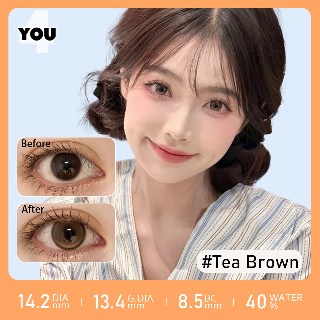 4YOU Contact Lens | Tea Brown 14.2mm
