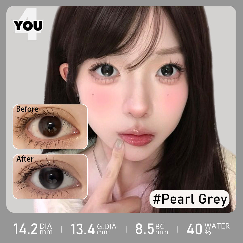 4YOU Contact Lens | Pearl Grey 14.2mm