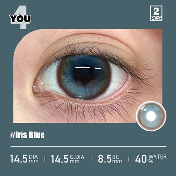 4YOU Contact Lens | Iris Blue 14.5mm