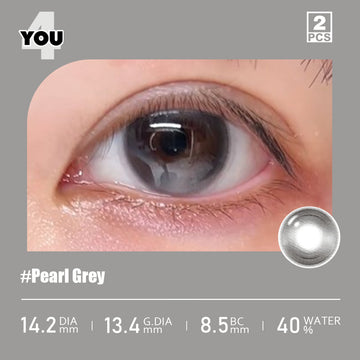 4YOU Contact Lens | Pearl Grey 14.2mm
