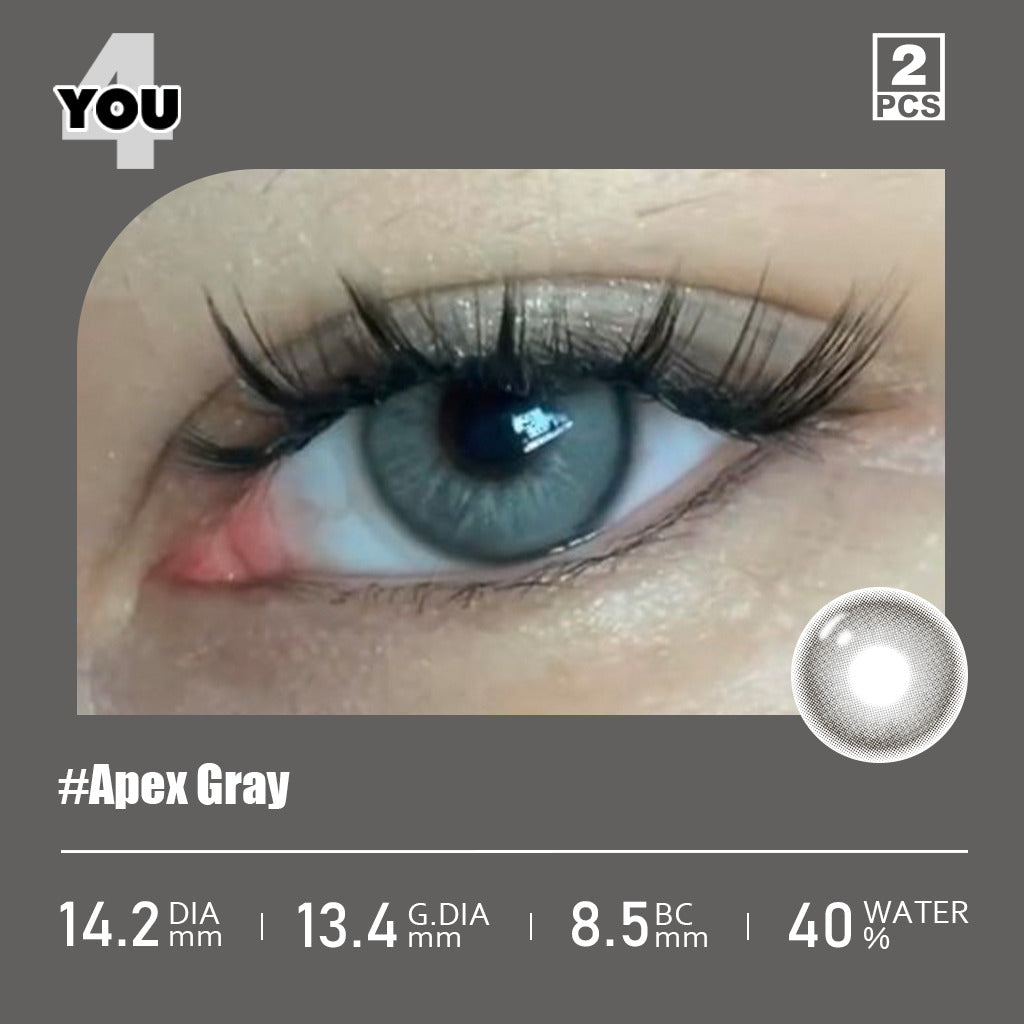 4YOU Contact Lens | Apex Gray 14.2mm