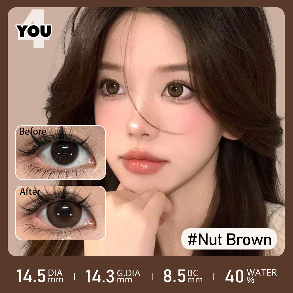 4YOU Contact Lens | Nut Brown 14.5mm