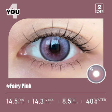 4YOU Contact Lens | Fairy Pink 14.5mm