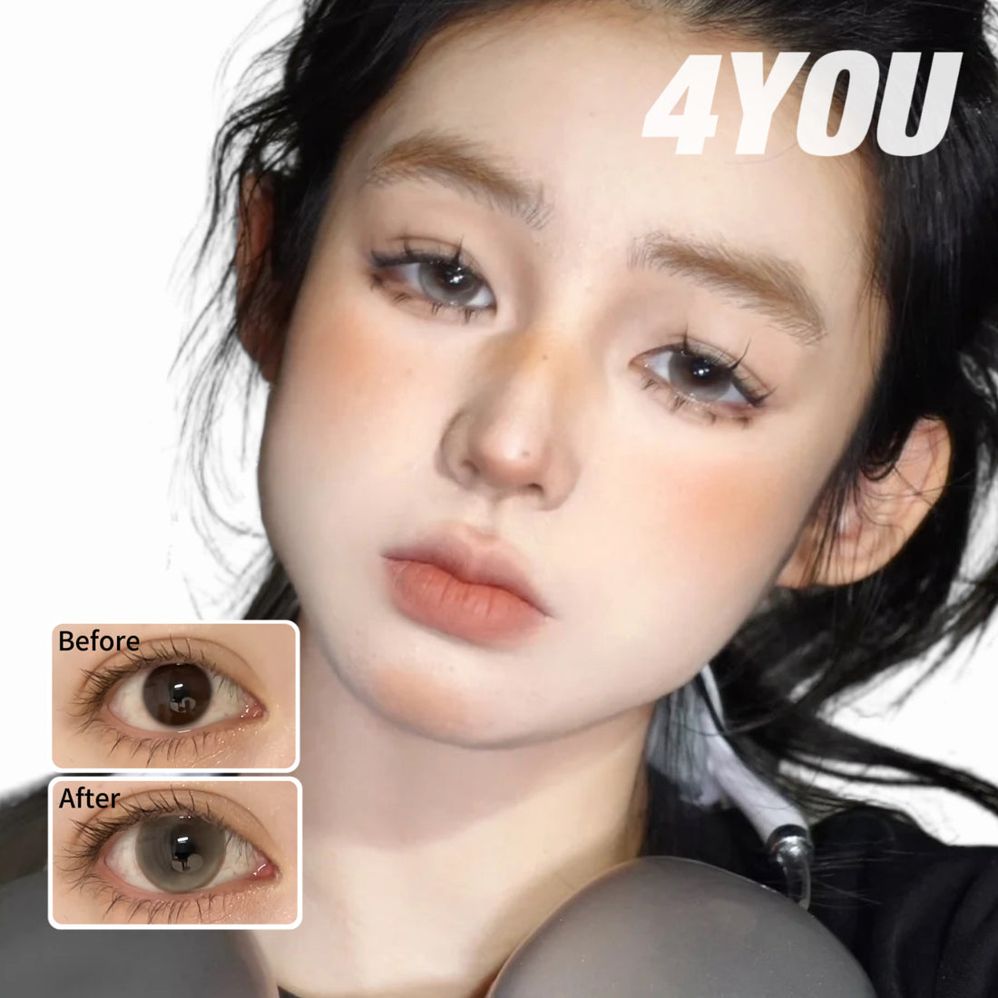 4YOU Contact Lens | Artist Gray 14.5mm