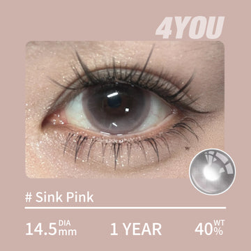 4YOU Contact Lens | Sink Pink 14.5mm