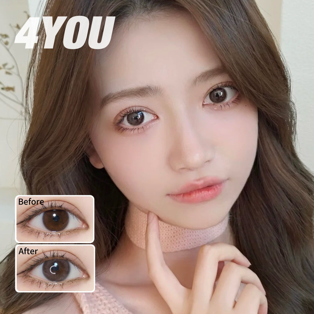 4YOU Contact Lens | Litchi Brown 14.0mm