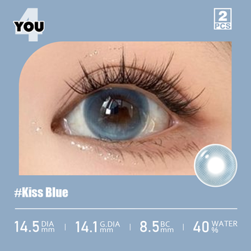 4YOU Contact Lens | Kiss Blue 14.5mm