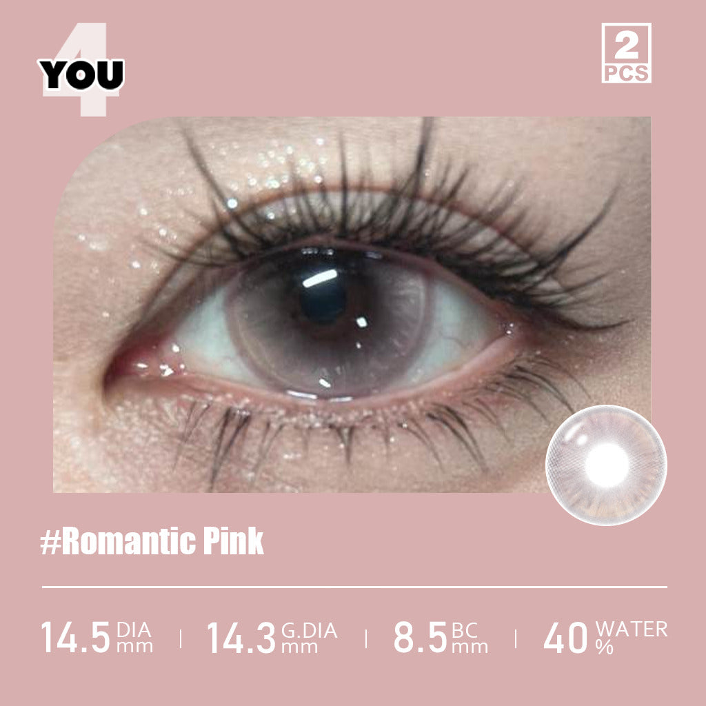 4YOU Contact Lens | Romantic Pink 14.5mm