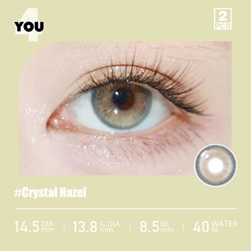 4YOU Contact Lens | Crystal Hazel 14.5mm